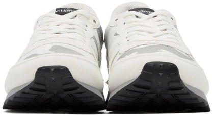 Men's Valentino Camo Rock Runners White & Silver Sneakers