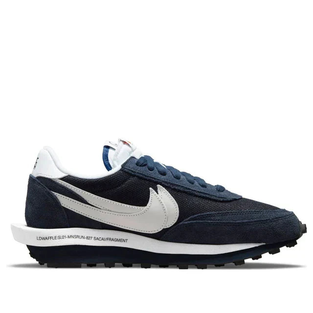 Men's Sacai x Nike LVD Waffle Daybreak Blackened Blue Shoes
