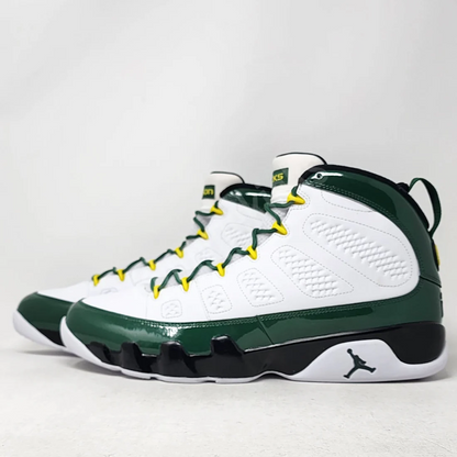 Men's Nike Air Jordan 9 Oregon Ducks Shoes