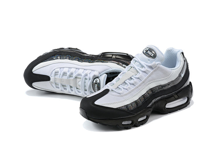 Men's Nike Air Max 95 Black White Shoes