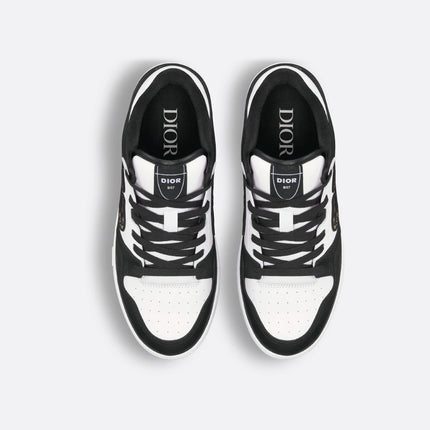 Men's Dior B57 Low-Top Black And White Sneakers