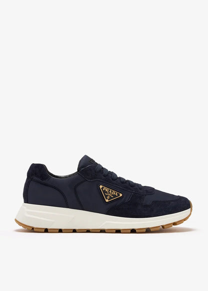 Men's Prada Montecarlo Re-Edition 2005 Leather Navy Sneakers