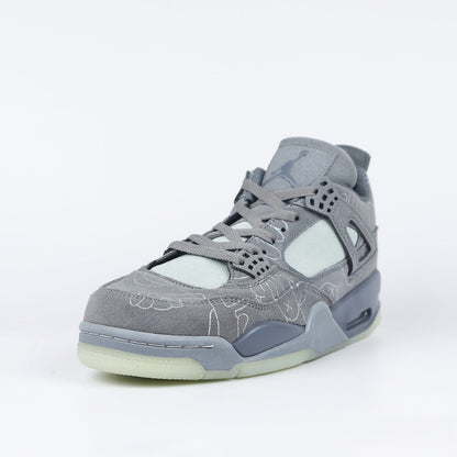 Men's Air Jordan 4 x Kaws Grey Shoes