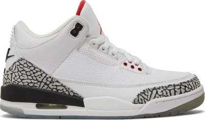 Men's Nike Air Jordan 3 White Cement Shoes