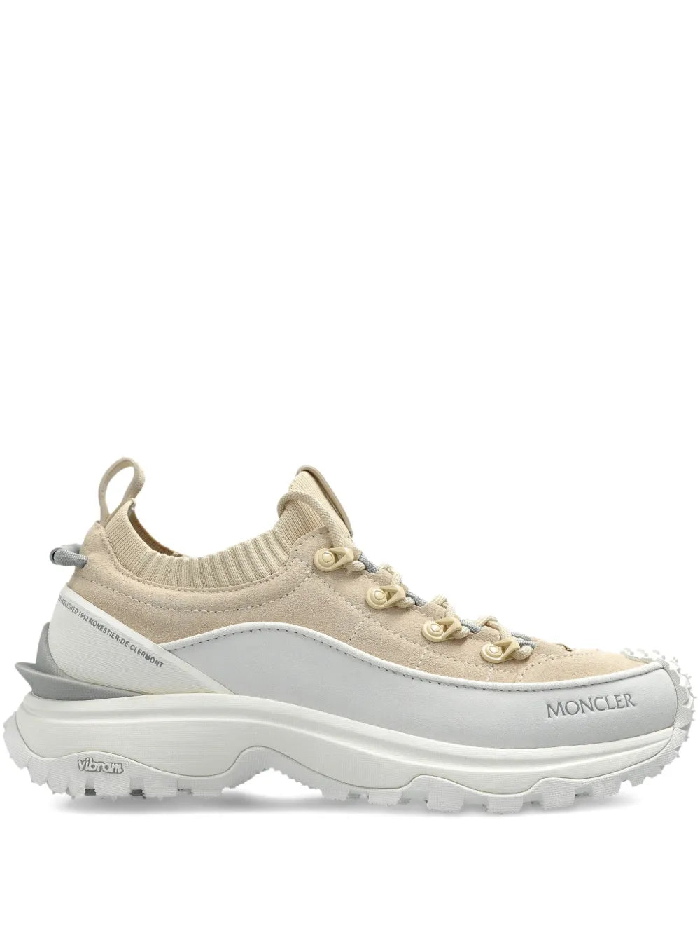 Men's Moncler Trailgrip Lite 3 Beige Sneakers
