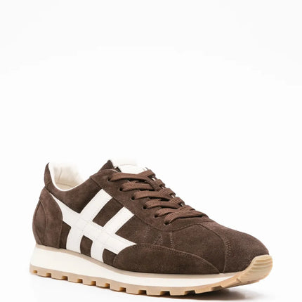Men's Hogan 86er Suede Brown Sneakers