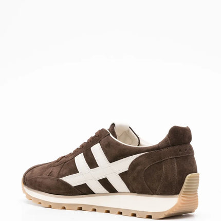Men's Hogan 86er Suede Brown Sneakers