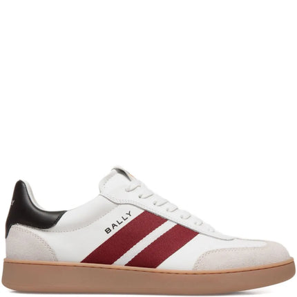 Men's Bally Retro Crest White Sneaker