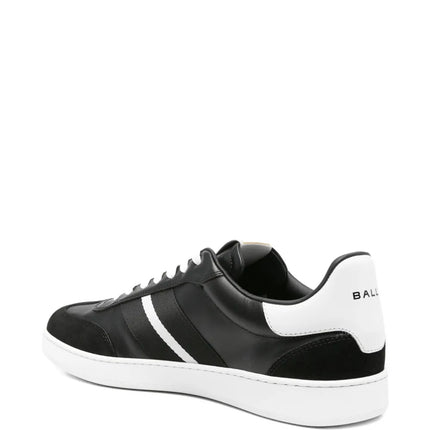 Men's Bally Retro Crest Black Sneaker