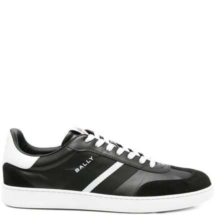 Men's Bally Retro Crest Black Sneaker