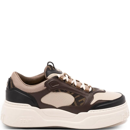 Men's FENDI Sneaker Fendi Force Brown Sneakers