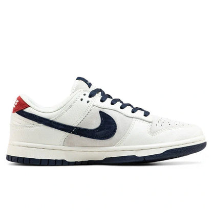 Men's SB Dunk Low x Louis Vuitton Grey Blue Red Sneakers