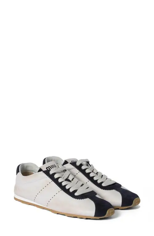 Men's Miu Miu Low Top White Sneaker