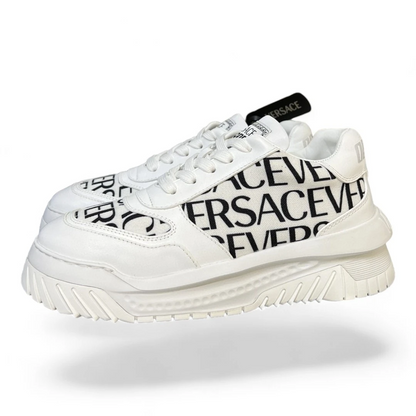 Men's VERSACE Odissea White & Black Sneakers