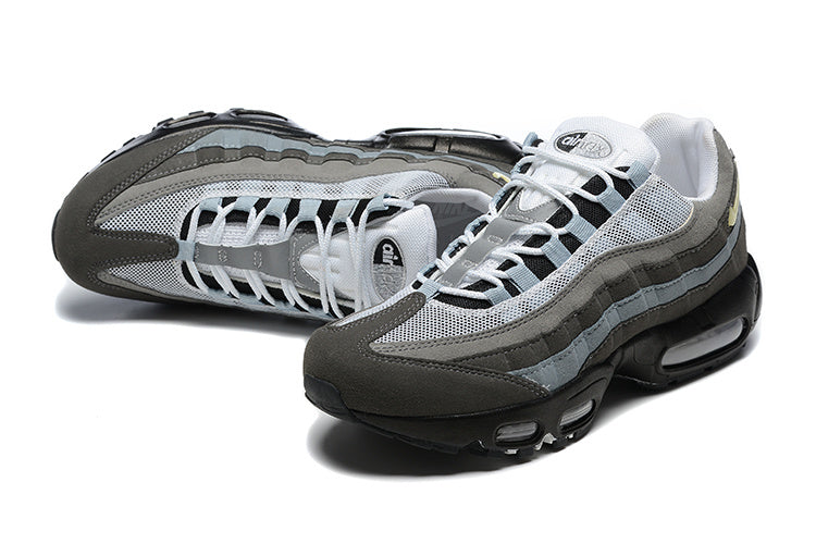 Men's Nike Air Max 95 Gradient Grey And Blue Shoes