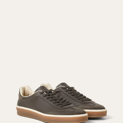 Men's Loro Piana Tennis Walk Old England Sneakers