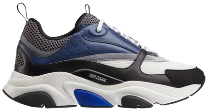 Men's Dior B22 Blue Grey Sneakers