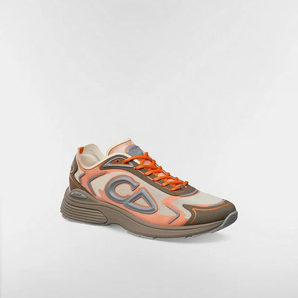 Men's B30 Countdown Tech Brown and Orange Sneaker
