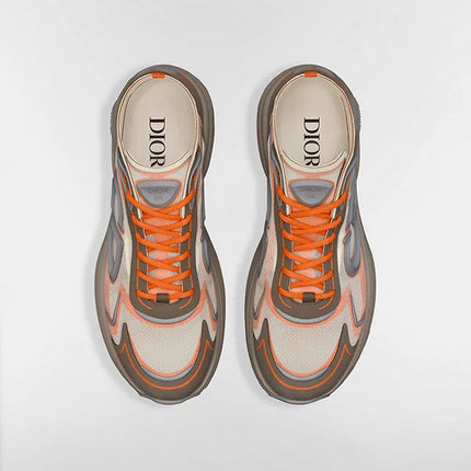 Men's B30 Countdown Tech Brown and Orange Sneaker