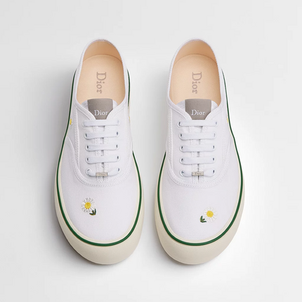 Men's Dior Saltwind Daisy Motif Sneakers