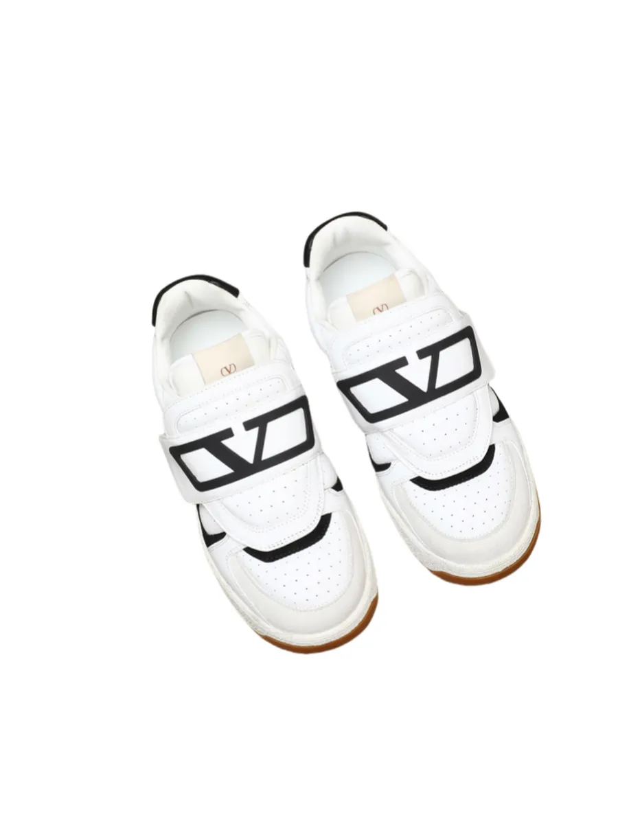 Men's Valentino Garavani Joie De Jouer White Black Sneakers