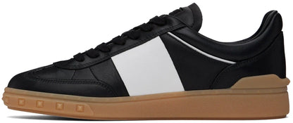 Men's Valentino Garavani Upvillage Low-Top Black Sneakers