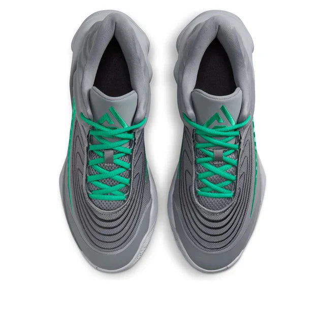 Men's Nike Giannis Immortality 4 Smoke Grey Stadium Green Shoes