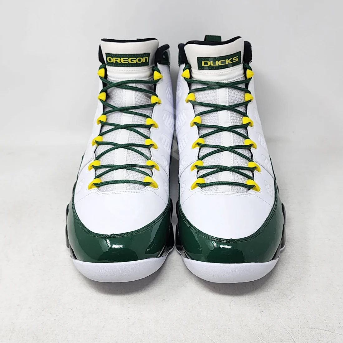 Men's Nike Air Jordan 9 Oregon Ducks Shoes