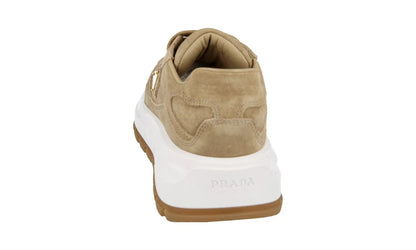 Men's Prada Montecarlo Re-Edition 2005 Leather Beige Sneakers