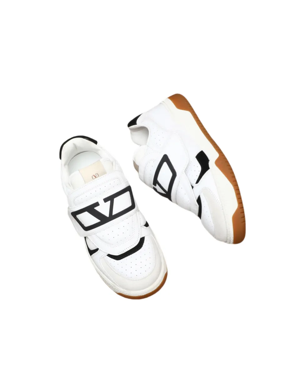 Men's Valentino Garavani Joie De Jouer White Black Sneakers