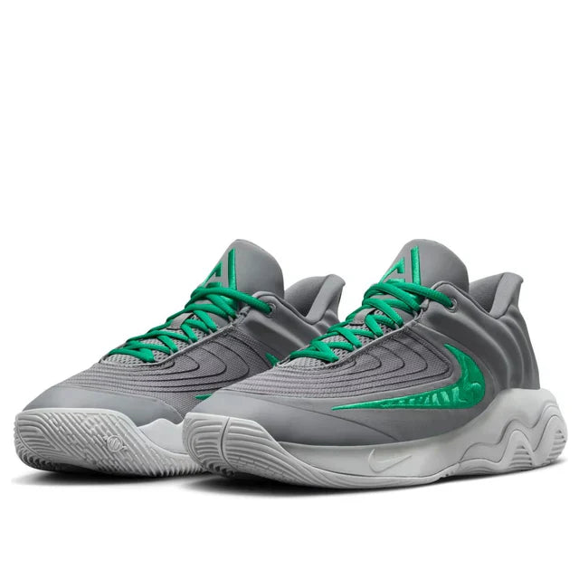 Men's Nike Giannis Immortality 4 Smoke Grey Stadium Green Shoes