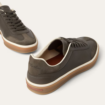 Men's Loro Piana Tennis Walk Old England Sneakers