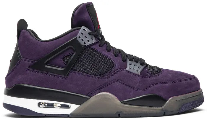 Men's  Air Jordan 4  'Purple Suede - White Midsole' Shoes