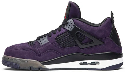 Men's  Air Jordan 4 'Purple Suede - White Midsole' Shoes