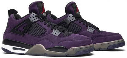 Men's  Air Jordan 4 'Purple Suede - White Midsole' Shoes