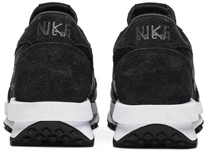 Men's Sacai x Nike LVD Waffle Daybreak Black Nylon Shoes