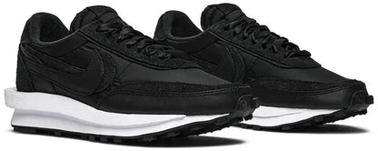 Men's Sacai x Nike LVD Waffle Daybreak Black Nylon Shoes