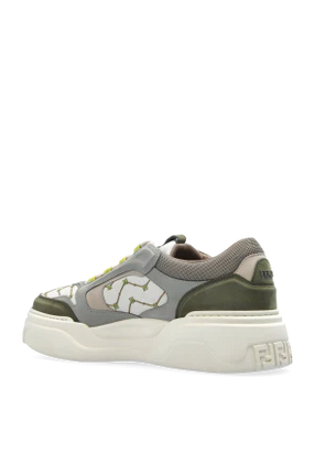 Men's Fendi Roma Match Green Sneakers