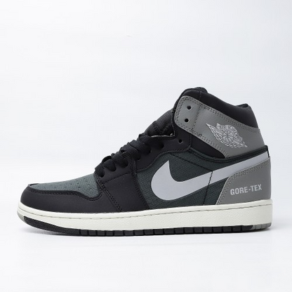 Men's Air Jordan 1 High 'Black Particle Grey’ Shoes