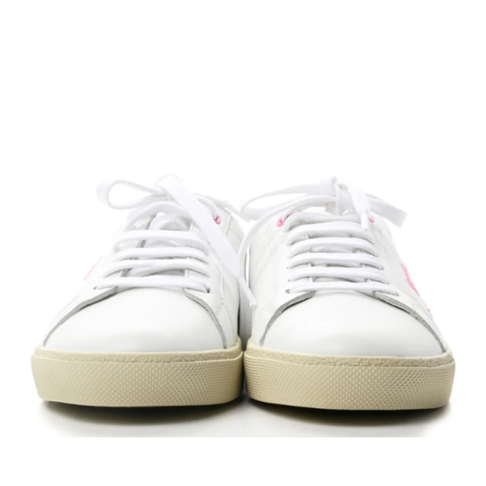 Men's Saint Laurent Court Classic SL06 Pink Sneakers