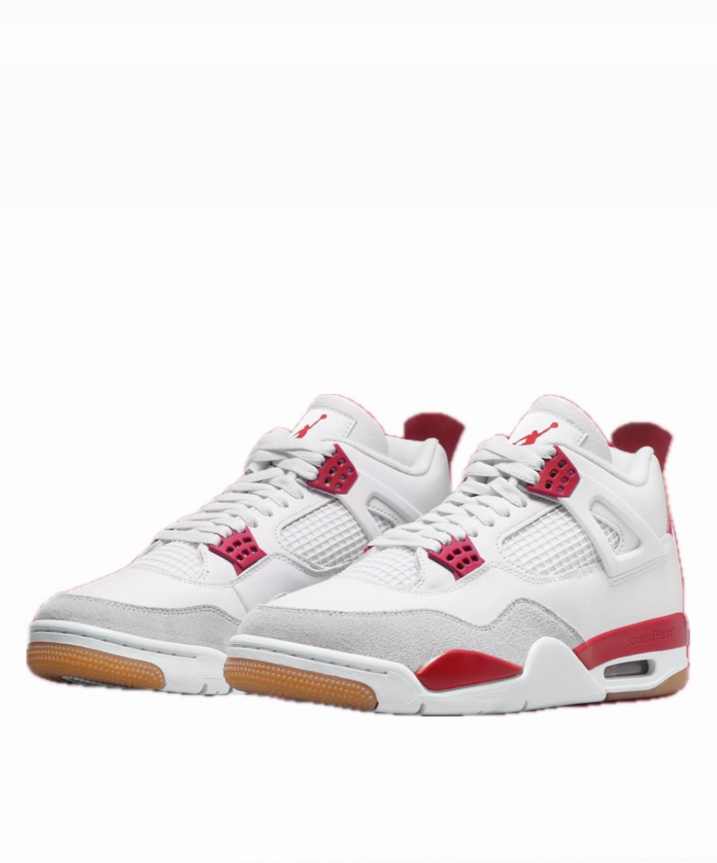 Men's Nike Air Jordan 4 Varsity Red Shoes