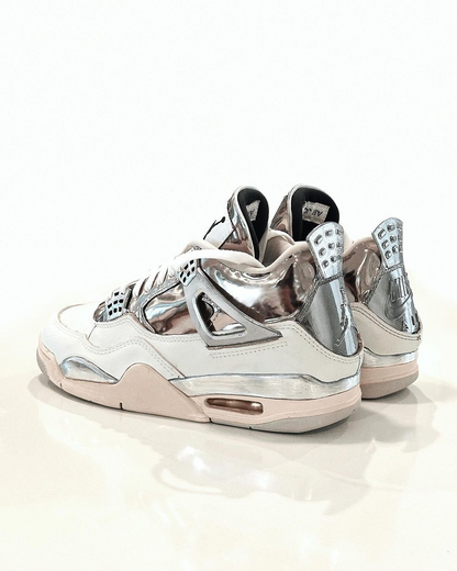 Men's J Balvin X Air Jordan 4  'Rayo Iron Man' Shoes