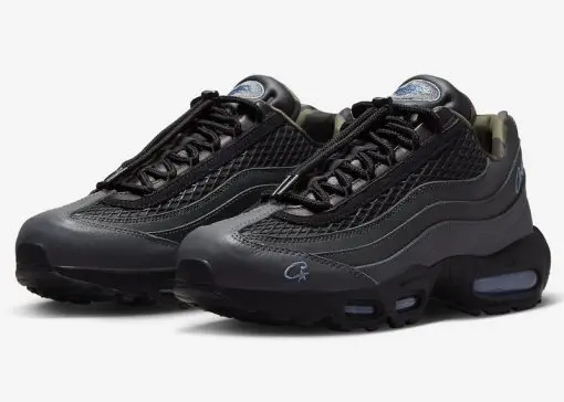 Men's Corteiz x Nike Air Max 95 Aegean Storm Shoes