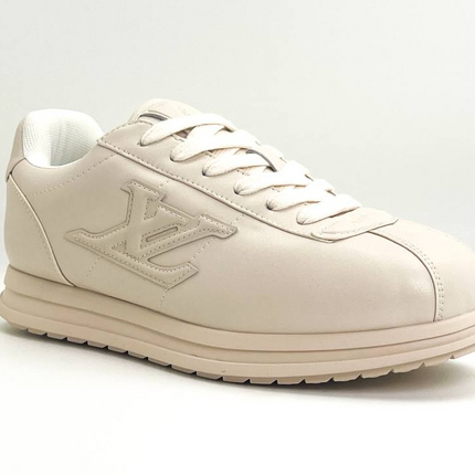 Men's Louis Vuitton BUTTERSOFT Beige Sneakers