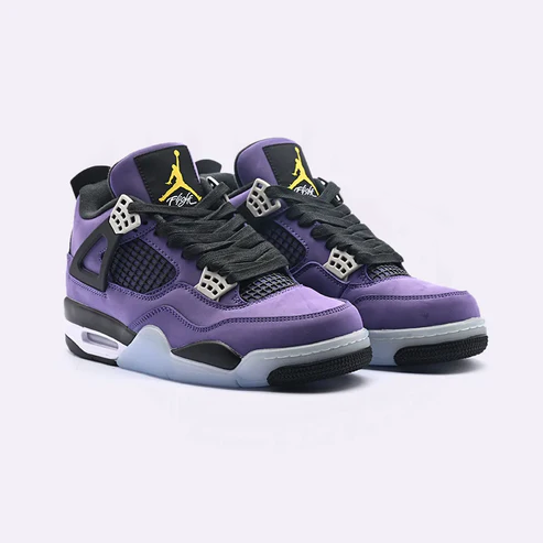 Men's Air Jordan 4 Imperial Purple Shoes