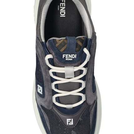 Men's Fendi Roma Match Navy Blue Sneakers