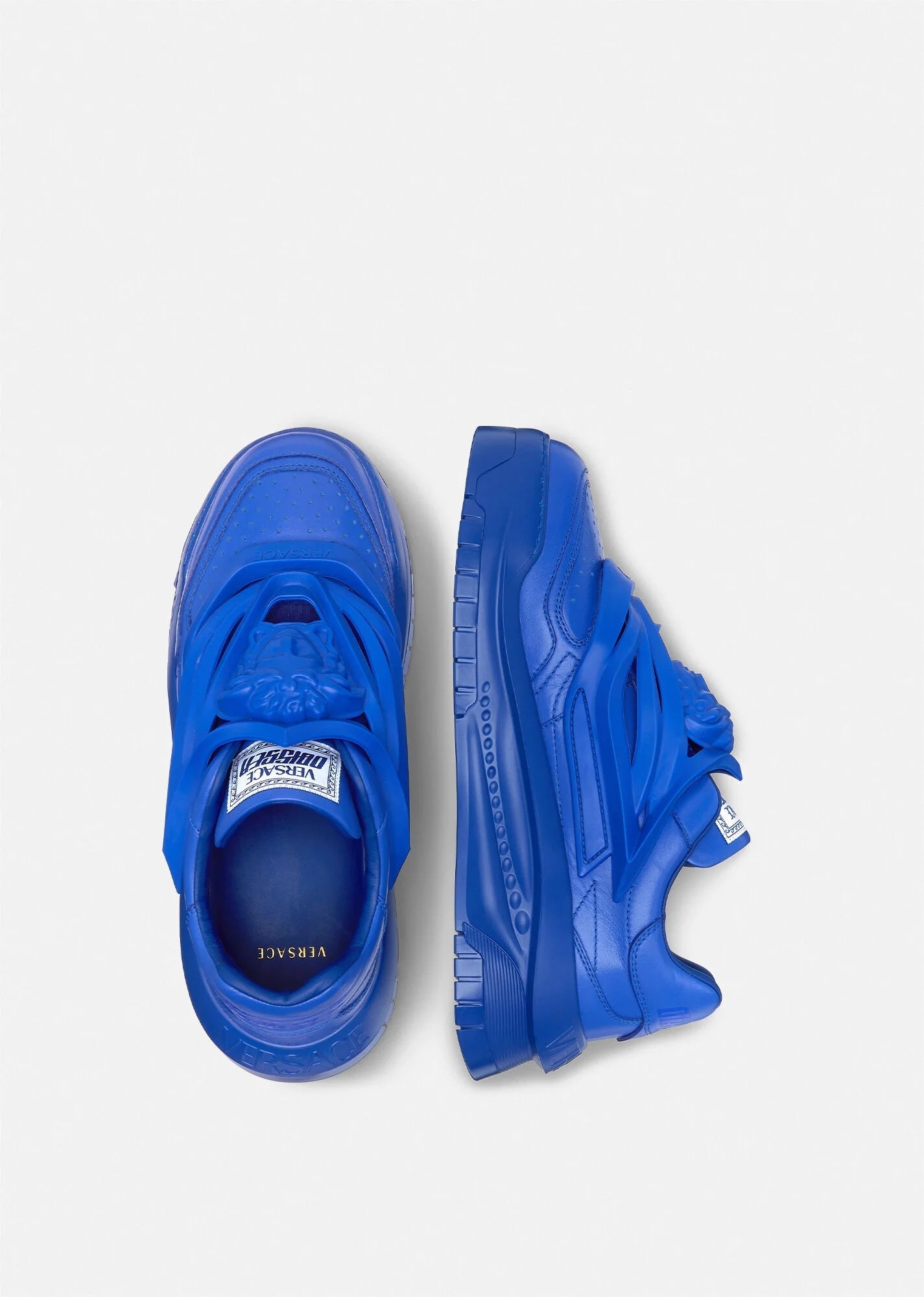 Men's Versace Odissea Trainers Royal Sneakers