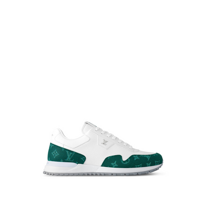 Men's Louis Vuitton Run Away Green Sneakers