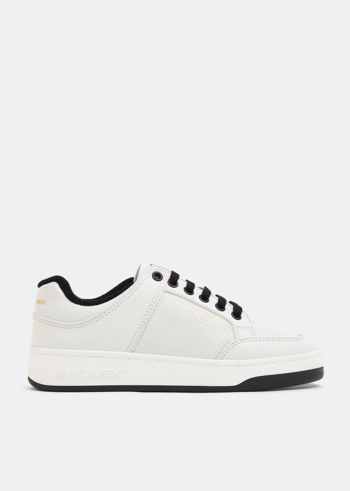 Men's Saint Laurent Low Top White Sneakers