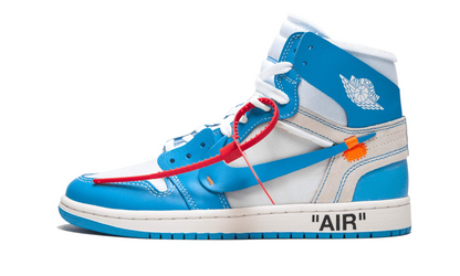 Men's Air Jordan 1 High x Off-White ‘University Blue’ Shoes